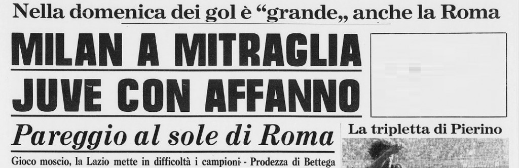 Milan a mitraglia