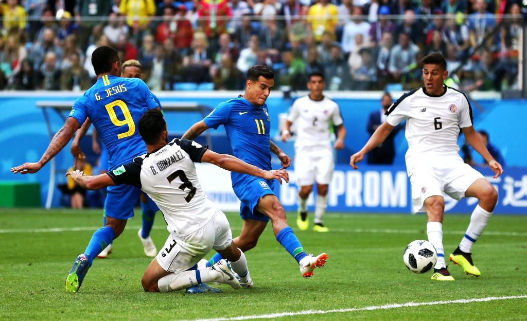 Coutinho gol Costa Rica