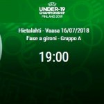 Finlandia-Italia Logo per Live U19 2