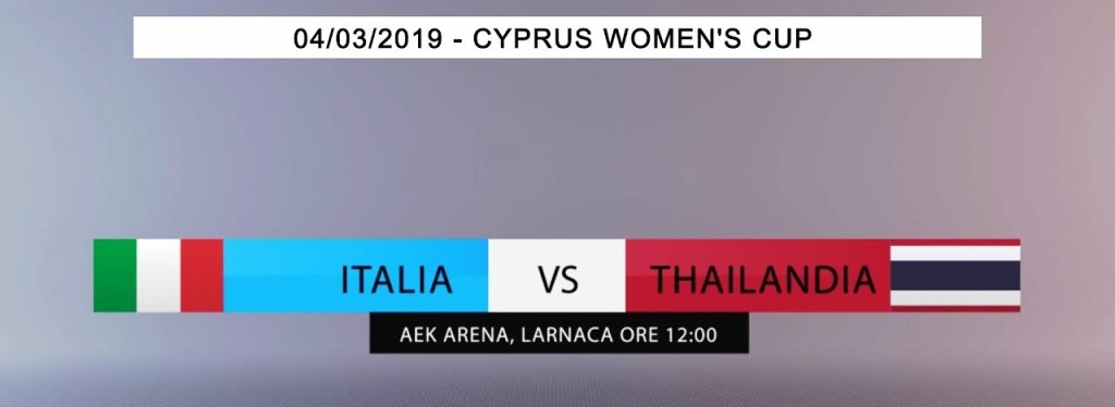 Italia-Thailandia Cyprus Cup