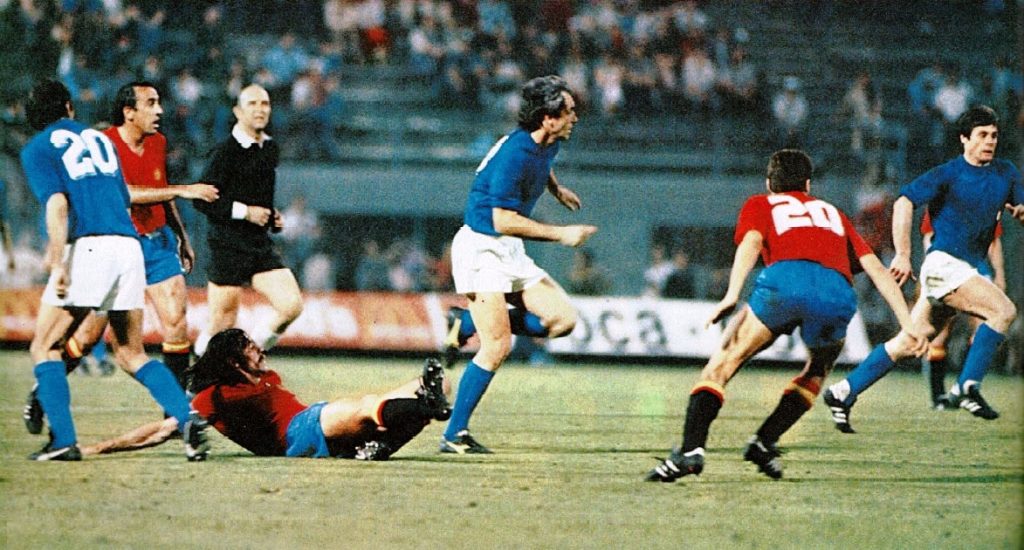Italia-Spagna 1980
