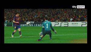 Messi gol SKY