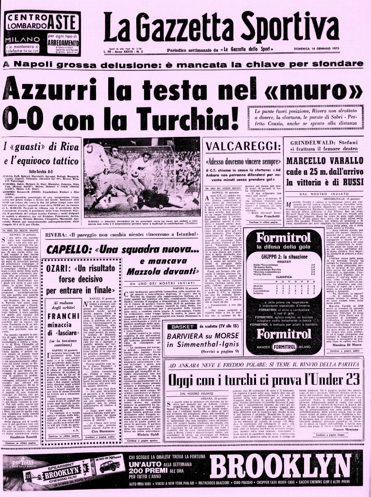 Gazzetta 14 01 1973