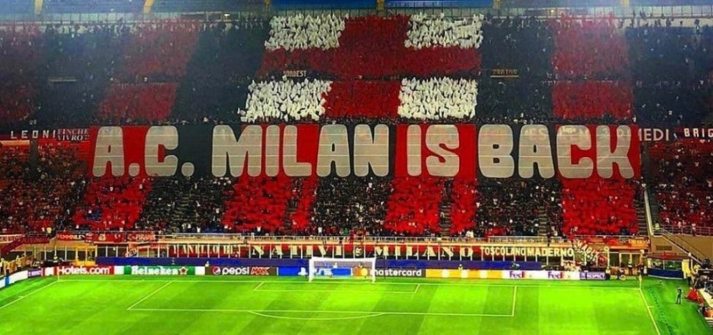 milan striscione