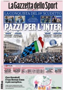 inter campione d'inverno