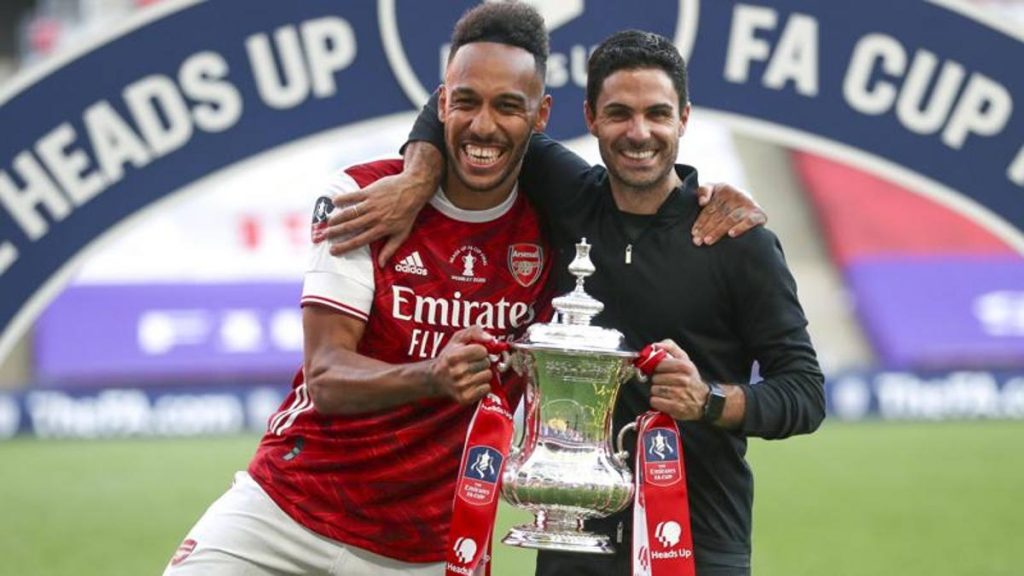 auba arteta fa cup