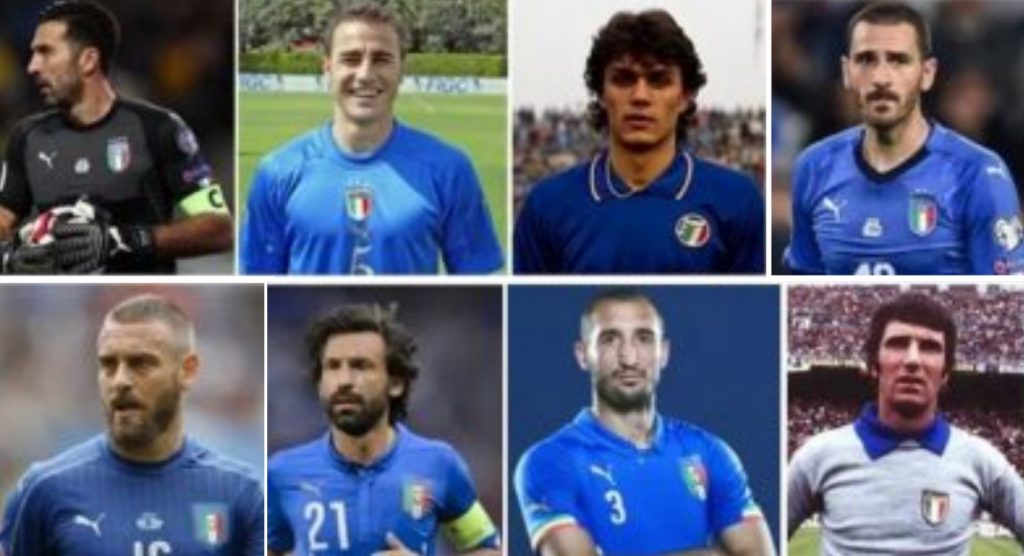 Presenze azzurre