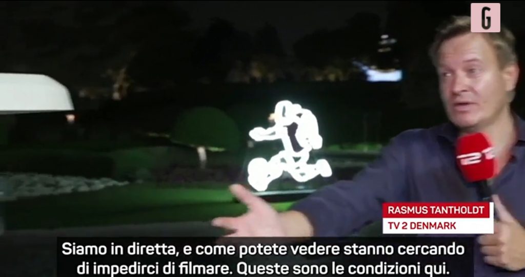 Qatar 2022 la tv danese denuncia