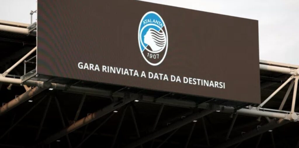 Atalanta-Fiorentina rinviata