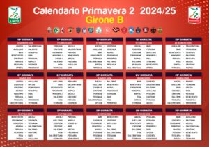 Primavera 2 2024-25 Calendario 4