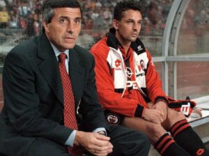 Tabarez e Baggio Milan