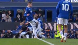Gol Everton solo in 10 secondi