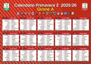 Primavera 2 A 2025-26 Andata
